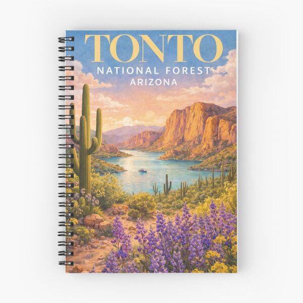 Item preview, Desert Landscape of Tonto National Forest Along Roosevelt Lake Arizona designed and sold by Aryabek.