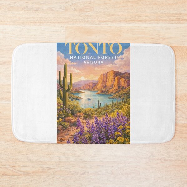Item preview, Desert Landscape of Tonto National Forest Along Roosevelt Lake Arizona designed and sold by Aryabek.