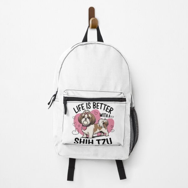 Item preview, Feeling Pawsome Shih Tzu | Cute Shih Tzu Dog Lover Gift | Kawaii Puppy Illustration designed and sold by PawsAndPallette .