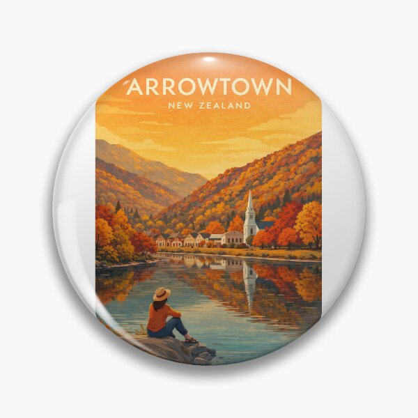 Item preview, Arrowtown Autumn Reflections Along Arrow River in Otago New Zealand designed and sold by Aryabek.