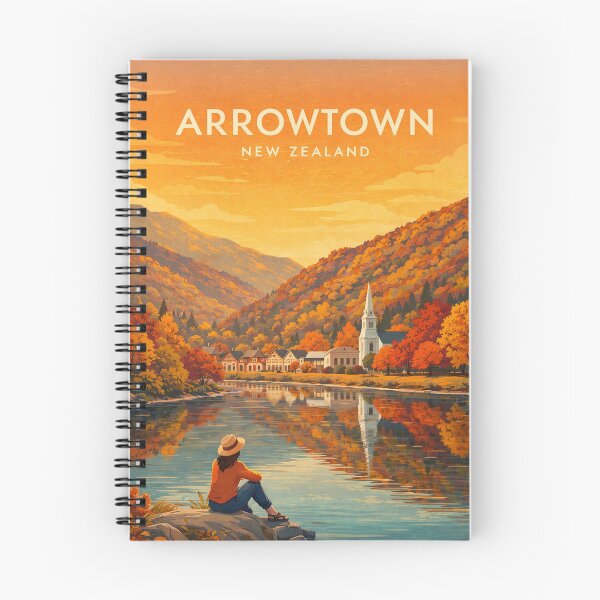 Item preview, Arrowtown Autumn Reflections Along Arrow River in Otago New Zealand designed and sold by Aryabek.