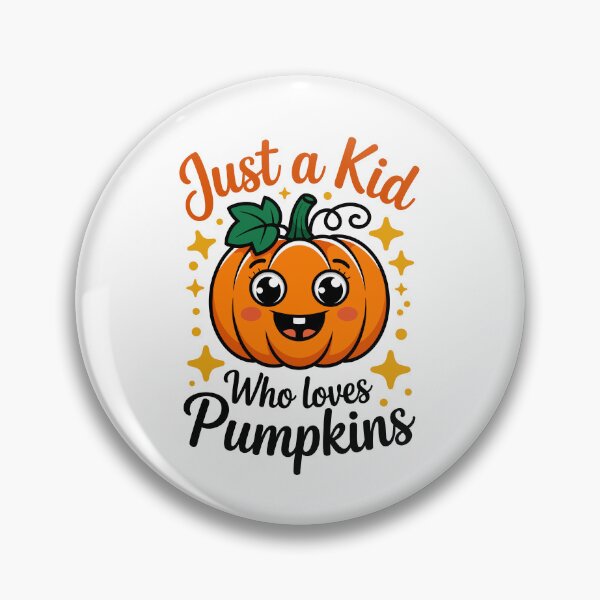 Item preview, Just a Kid Who Loves Pumpkins designed and sold by jkrphoto.