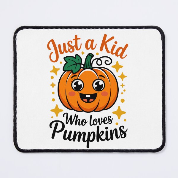 Item preview, Just a Kid Who Loves Pumpkins designed and sold by jkrphoto.