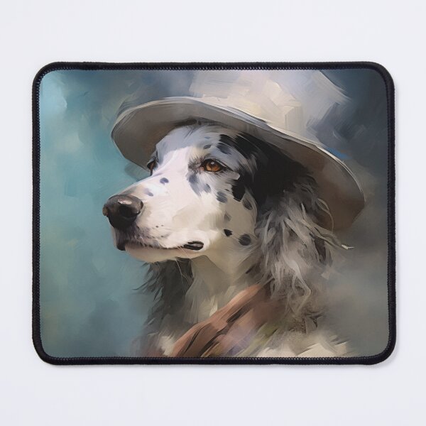 Item preview, Impressionist Dalmatian in a Hat and Suit designed and sold by AniDragonfly.