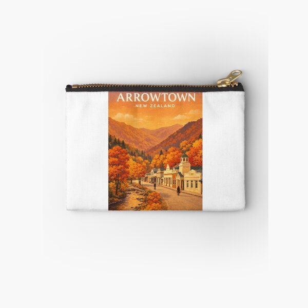 Item preview, Historic Buckingham Street Arrowtown Beneath Central Otago Autumn Hills designed and sold by Aryabek.