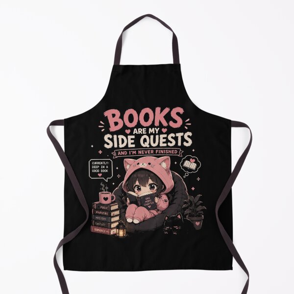 Item preview, Books Are My Side Quests designed and sold by Ateyo.