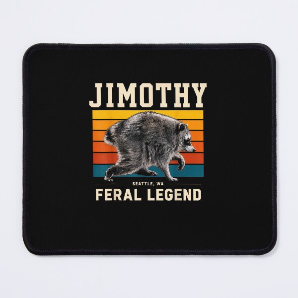 Item preview, Jimothy Raccoon Seattle Feral Legend Meme designed and sold by MatherFisher.