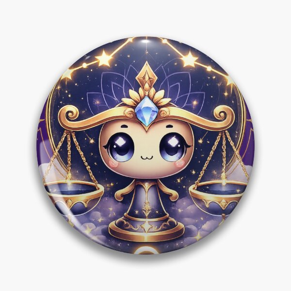 Item preview, NU Libra — Cute Celestial Zodiac Mascot designed and sold by NUFADE.