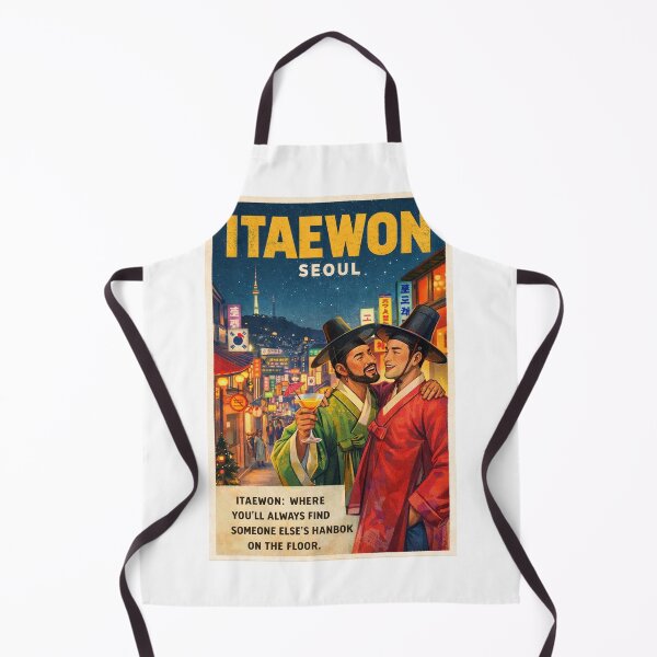 Item preview, Gay Itaewon Seoul Nightlife with Namsan Seoul Tower South Korea designed and sold by Aryabek.