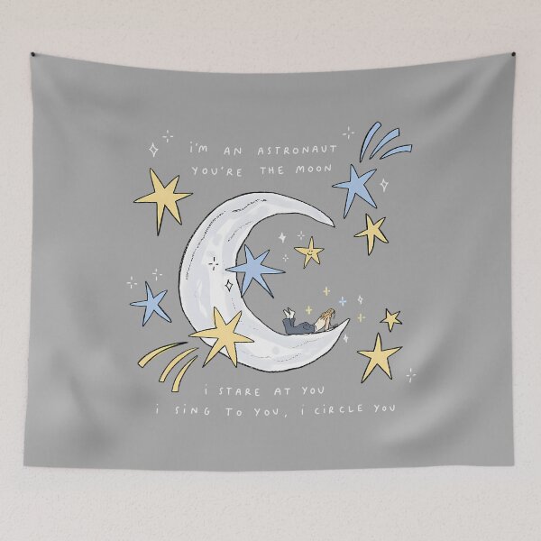 Item preview, I'm an Astronaut, You're the Moon Comfort Colors designed and sold by KathieFaugh.