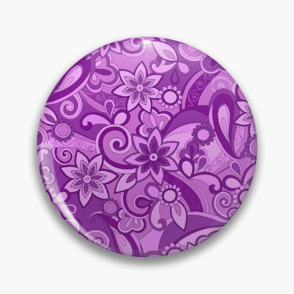 Item preview, Purple floral  designed and sold by Kim Wendt.