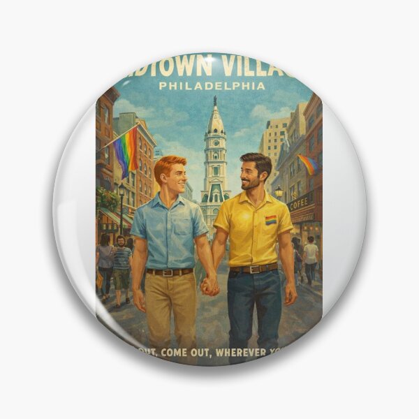 Item preview, Gay Midtown Village Philadelphia Near Philadelphia City Hall Pennsylvania designed and sold by Aryabek.