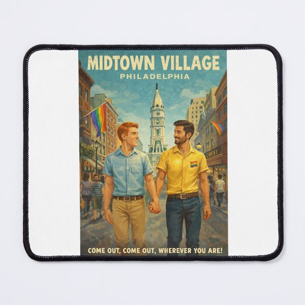 Item preview, Gay Midtown Village Philadelphia Near Philadelphia City Hall Pennsylvania designed and sold by Aryabek.