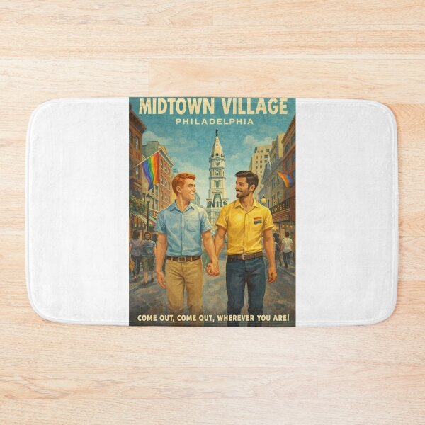 Item preview, Gay Midtown Village Philadelphia Near Philadelphia City Hall Pennsylvania designed and sold by Aryabek.