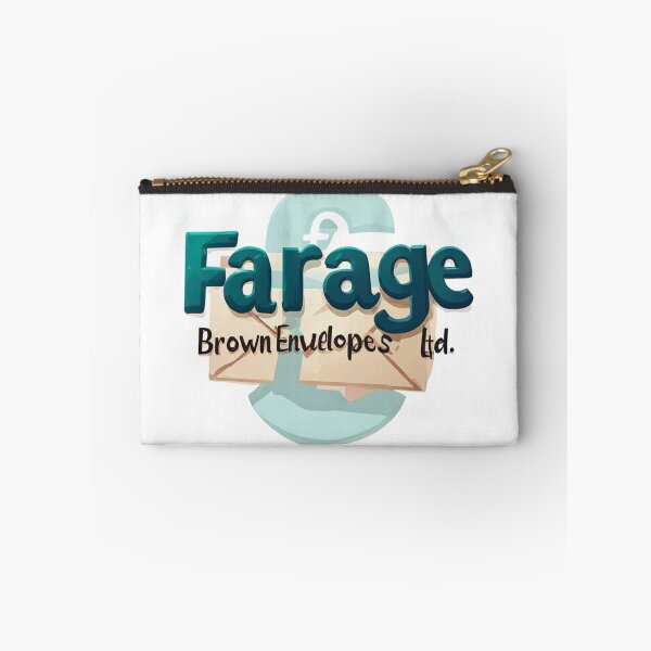 Item preview, Farage Brown Envelopes Ltd spoof logo designed and sold by IanBakerToons.