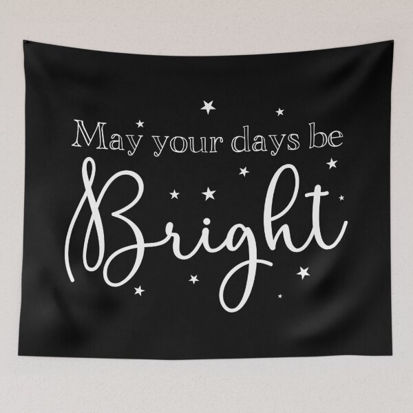 Item preview, May your days be BRIGHT! (Awesome Christmas design) designed and sold by jazzydevil.