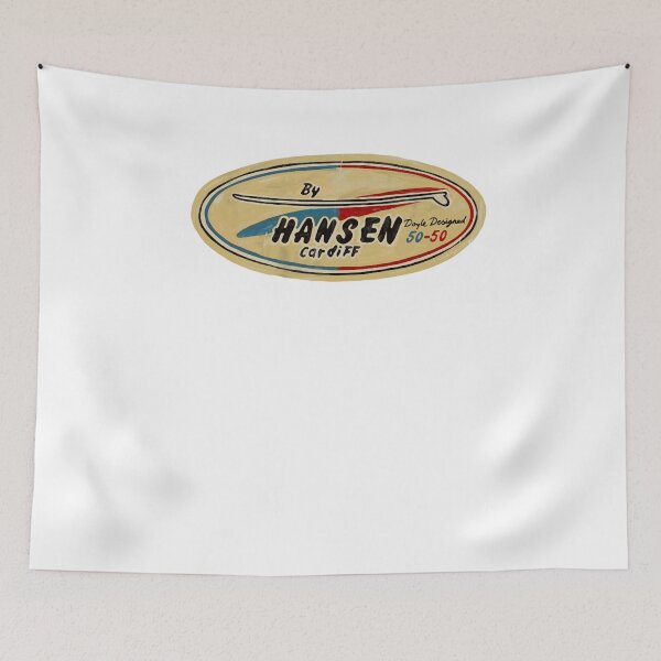Item preview, Vintage Longboard Surfing T shirt sixties Hansen style decal Logo designed and sold by AshtonNielse.