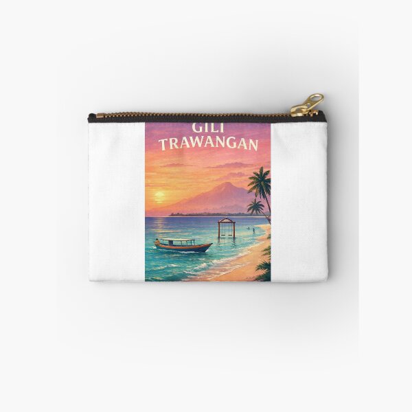 Item preview, Gili Trawangan Beach with Mount Rinjani and Lombok Indonesia designed and sold by Aryabek.