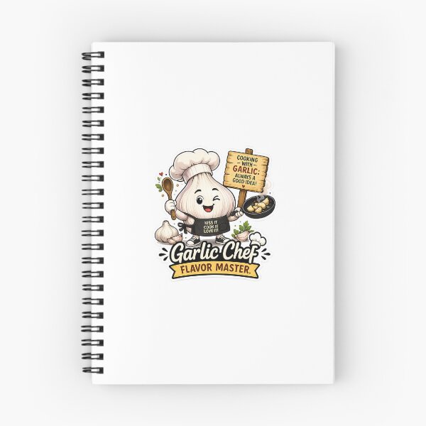 Item preview, Garlic Chef Sticker designed and sold by Raj Studio.