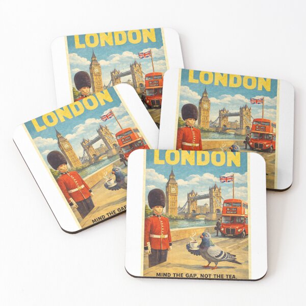 Item preview, London Big Ben Tower Bridge Westminster Thames City Icons designed and sold by Aryabek.