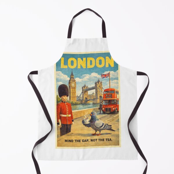 Item preview, London Big Ben Tower Bridge Westminster Thames City Icons designed and sold by Aryabek.