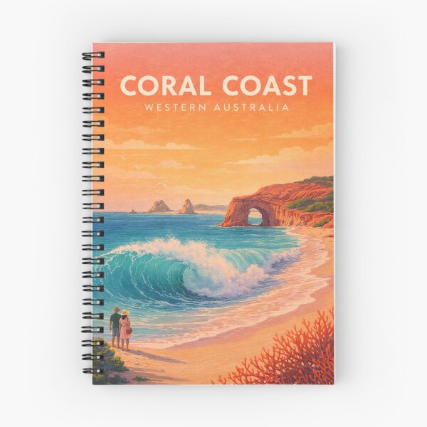Item preview, Coral Coast Western Australia Ningaloo Coast Turquoise Ocean Landscape designed and sold by Aryabek.