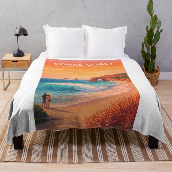 Item preview, Coral Coast Western Australia Ningaloo Coast Turquoise Ocean Landscape designed and sold by Aryabek.