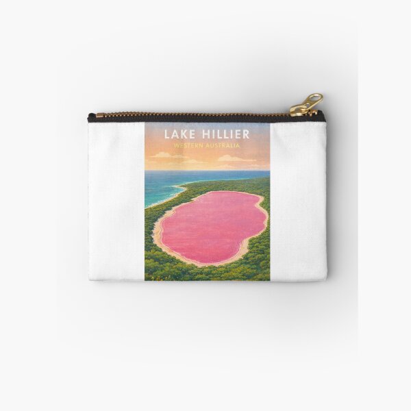 Item preview, Lake Hillier Esperance Western Australia Pink Salt Lake Coastline designed and sold by Aryabek.