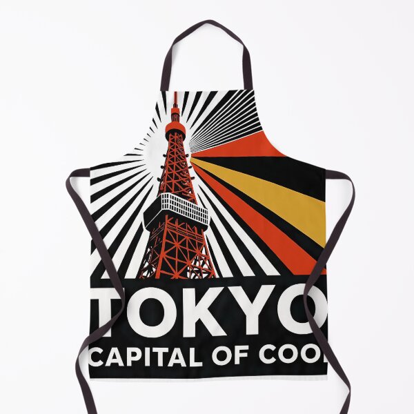 Item preview, Tokyo Japan Travel Souvenir - Tokyo Tower & Modern Skyline Art designed and sold by OzzFrequency.