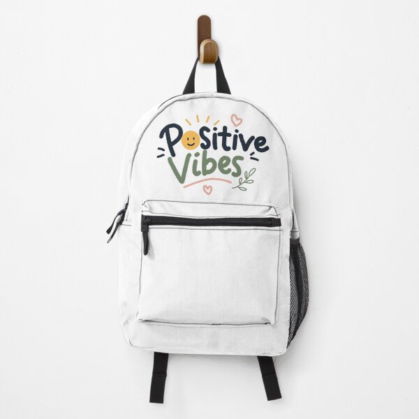 Item preview, Positive Vibes - Minimalist Happy Quote Typography Design designed and sold by FennyWijayaMomo.