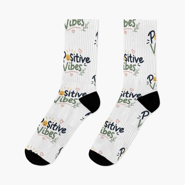 Item preview, Positive Vibes - Minimalist Happy Quote Typography Design designed and sold by FennyWijayaMomo.