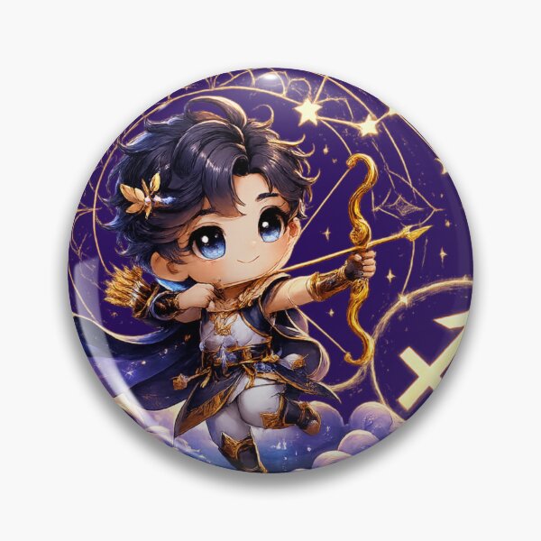 Item preview, NU Sagittarius — Cute Celestial Zodiac Mascot designed and sold by NUFADE.