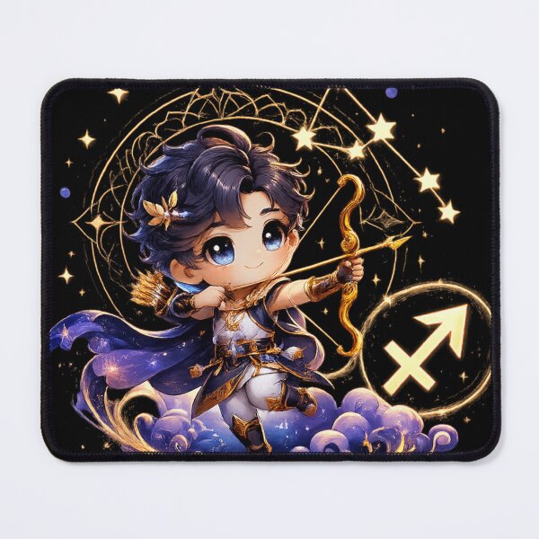 Item preview, NU Sagittarius — Cute Celestial Zodiac Mascot designed and sold by NUFADE.