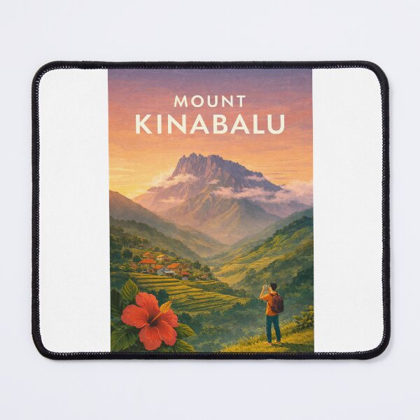Item preview, Mount Kinabalu Sabah Borneo Malaysia Rainforest Highlands designed and sold by Aryabek.