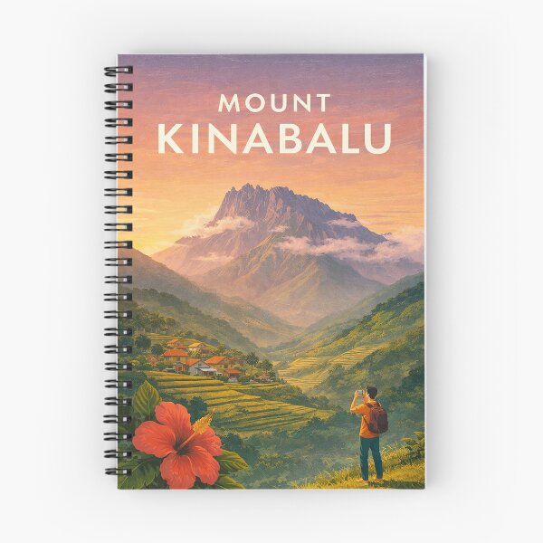 Item preview, Mount Kinabalu Sabah Borneo Malaysia Rainforest Highlands designed and sold by Aryabek.