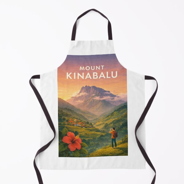 Item preview, Mount Kinabalu Sabah Borneo Malaysia Rainforest Highlands designed and sold by Aryabek.