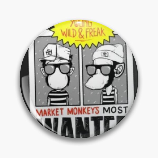 Item preview, Market Monkey Most Wanted designed and sold by StreetFreakArt.