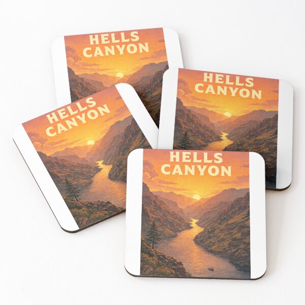 Item preview, Hells Canyon Snake River Idaho Oregon Rugged Wilderness Sunset designed and sold by Aryabek.