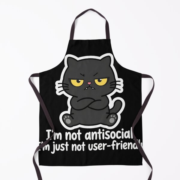 Item preview, Antisocial Cat designed and sold by MMateka.