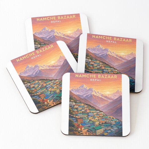Item preview, Namche Bazaar Everest Region Khumbu Nepal Himalayan Gateway designed and sold by Aryabek.