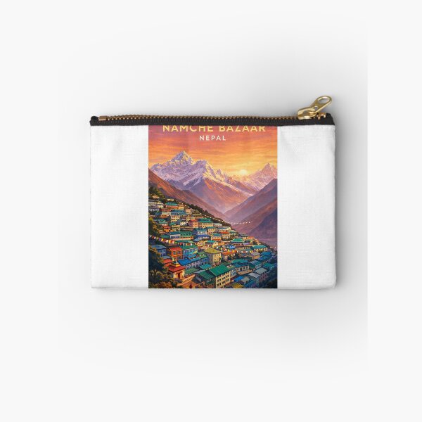 Item preview, Namche Bazaar Everest Region Khumbu Nepal Himalayan Gateway designed and sold by Aryabek.