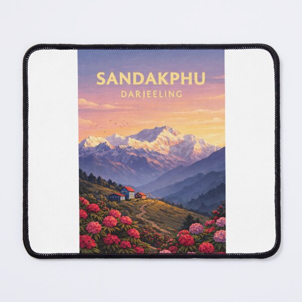 Item preview, Sandakphu Darjeeling Kanchenjunga Himalayan Sunrise West Bengal India designed and sold by Aryabek.