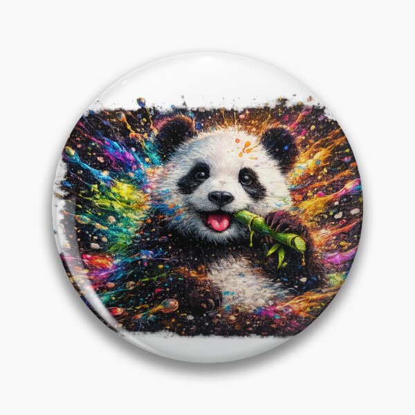 Item preview, Paint Splash Panda designed and sold by PeterPunkt.