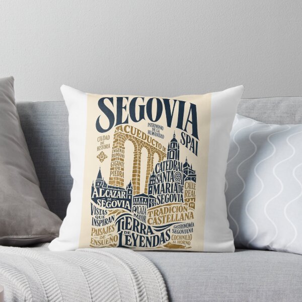 Item preview, Segovia Aqueduct Cathedral Alcázar Castilla y León Spain Heritage designed and sold by Aryabek.