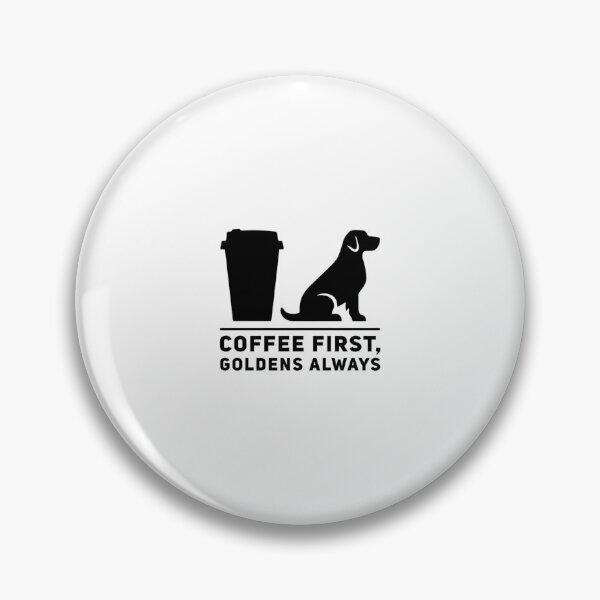 Item preview, Coffee First Golden Always Silhouette Design designed and sold by LotoFlower.