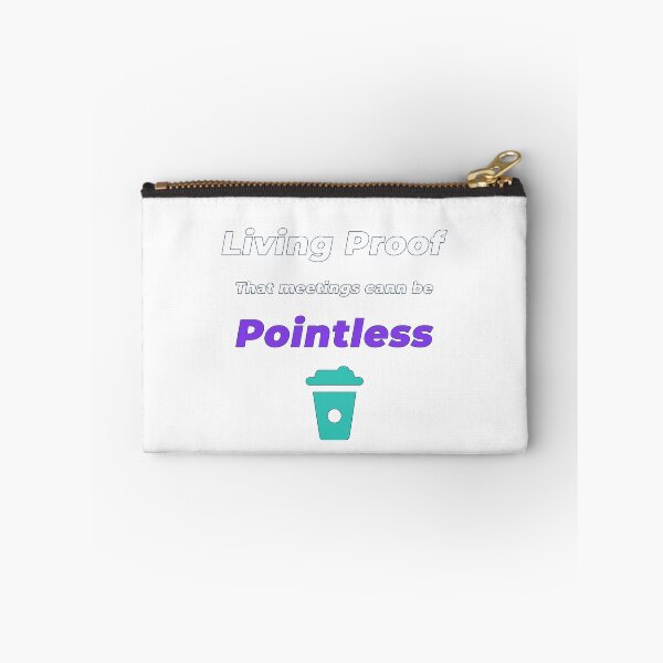 Item preview, Living Proof That Meetings Can Be Pointless | Funny Workplace Humour T-Shirt designed and sold by NeuroShirts.