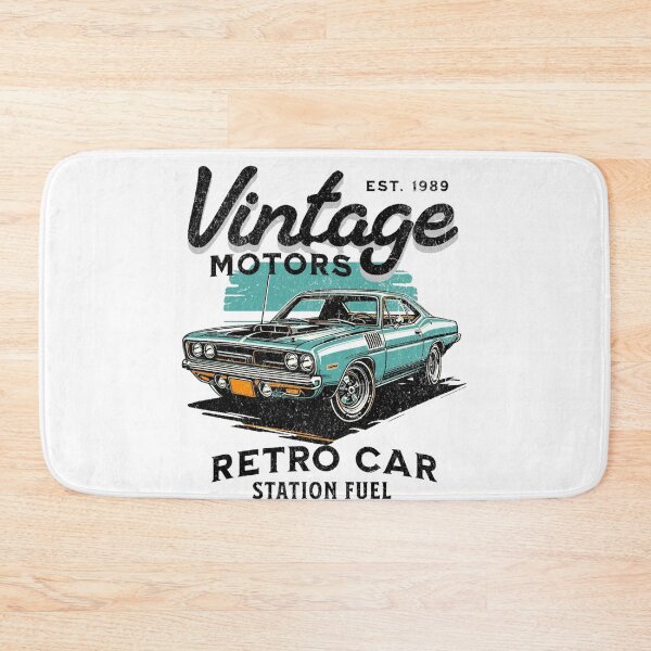 Item preview, Vintage Motors Retro Muscle Car Garage Emblem Design designed and sold by PrimeRacer.