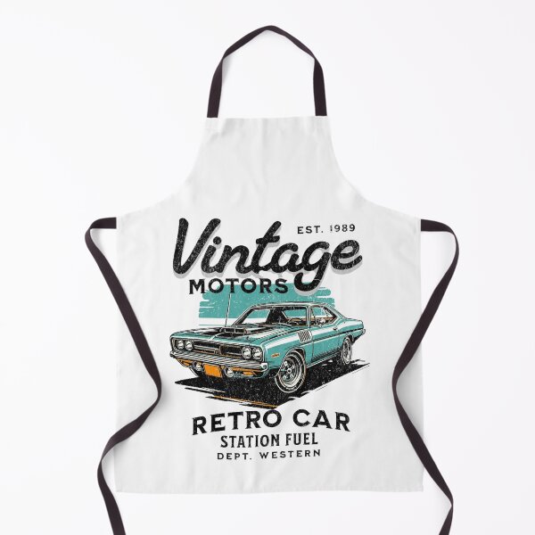 Item preview, Vintage Motors Retro Muscle Car Garage Emblem Design designed and sold by PrimeRacer.