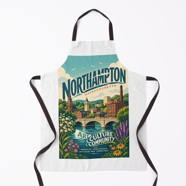 Item preview, Northampton Massachusetts Connecticut River Paradise City New England designed and sold by Aryabek.