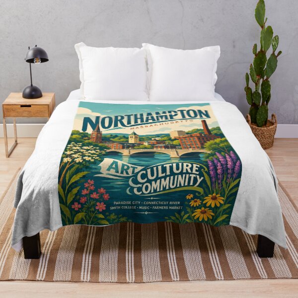 Item preview, Northampton Massachusetts Connecticut River Paradise City New England designed and sold by Aryabek.
